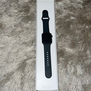 Black apple watch 3 series